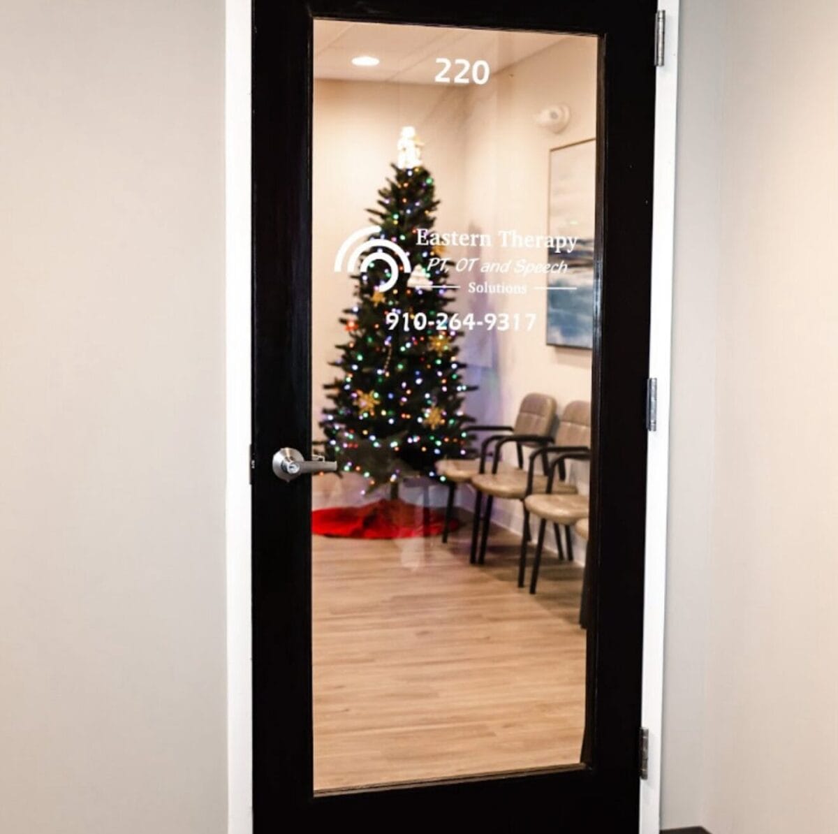 Christmas Picture office